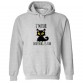 I'm Fine Everything Is Fine Cute Classic Unisex Kids and Adults Pullover Hoodie for Cat Lovers